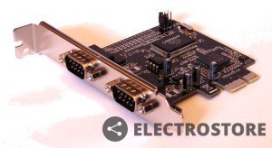 Unitek Kontroler PCI-E - 2x RS232 , Y-7504