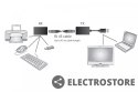 Digitus Przedłużacz/Extender USB 1.1 po skrętce Cat.5e/6 UTP/SFP do 45m, czarny, 20cm