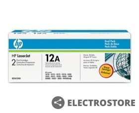 HP Inc. Toner 12A LJ 1010 Dwupak Czarny Q2612AD