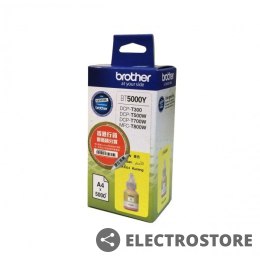 Brother Tusz BT5000Y Yellow 5k do DCP-T300, DCP-T500W