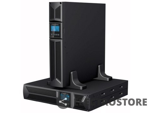 PowerWalker Zasilacz awaryjny on-line 3000VA 8X IEC + 1x IEC/C19OUT, USB/232, LCD, RACK 19/tower PowerWalker Zasilacz awaryjny on-line 3000VA 8X IEC + 1x IEC/C19OUT, USB/232, LCD, RACK 19/tower