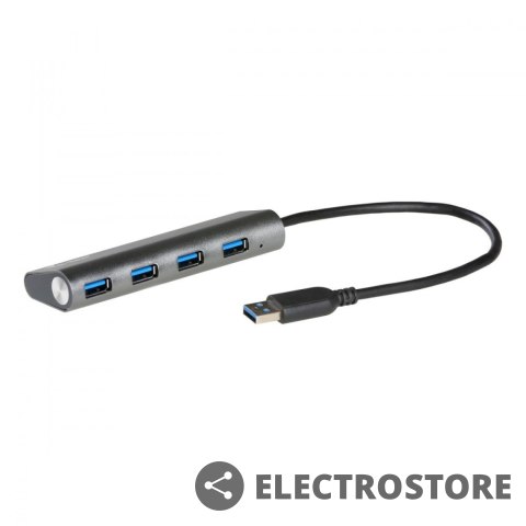 I-tec USB 3.0 Metal HUB Charging - 4 porty z zasilaczem/ładowaniem I-tec USB 3.0 Metal HUB Charging - 4 porty z zasilaczem/ładowaniem
