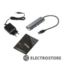 I-tec USB 3.0 Metal HUB Charging - 4 porty z zasilaczem/ładowaniem