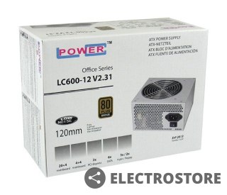 LC-POWER ZASILACZ 450W LC600-12 V2.31 80+ BRONZE