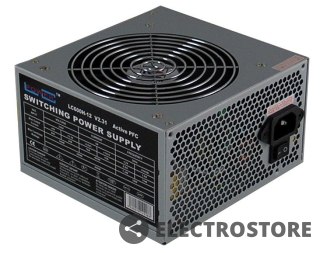 LC-POWER ZASILACZ 600W LC600H-12 V2.31 120mm 4x SATA 2x PATA 2x PCIe Active PFC