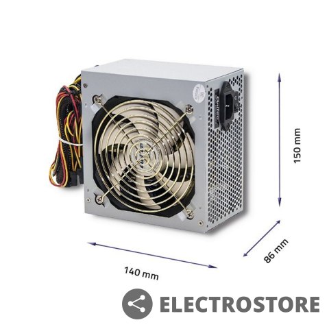 Qoltec Zasilacz ATX SilentLine 425W (bulk) Qoltec Zasilacz ATX SilentLine 425W (bulk)