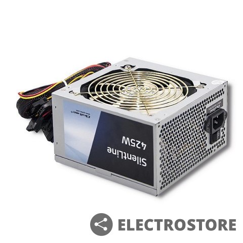 Qoltec Zasilacz ATX SilentLine 425W (bulk) Qoltec Zasilacz ATX SilentLine 425W (bulk)