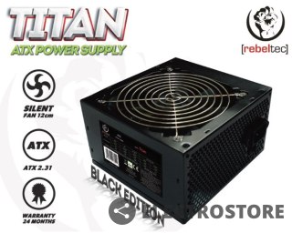 Rebeltec Zasilacz uniwersalny komputerowy ATX ver. 2.31 TITAN 500
