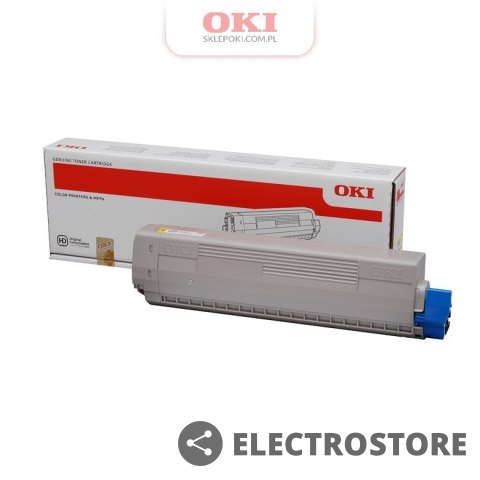 OKI Toner 44844505 do C831/841 10K żółty