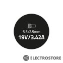 Qoltec Zasilacz do Toshiba 65W | 19V | 3.42A | 5.5*2.5