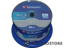 Verbatim BD-R 6x 25GB 50P CB DataLife 43838
