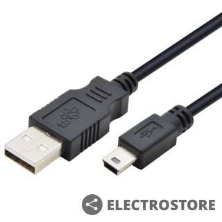 TB Kabel USB - Mini USB 3m. czarny