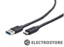 Gembird Kabel USB Type-C(M)-AM 3.0 1m czarny