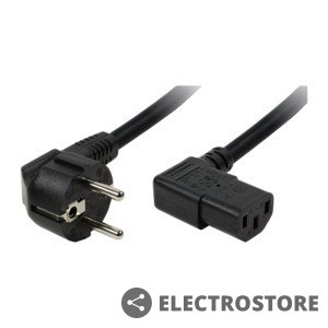 LogiLink Kabel zasilający Schuko IEC-C13, m/ż
