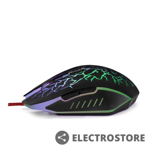 Esperanza MYSZKA PRZEWODOWA DLA GRACZY 6D OPTYCZNA USB MX211 LIGHTNING Esperanza MYSZKA PRZEWODOWA DLA GRACZY 6D OPTYCZNA USB MX211 LIGHTNING