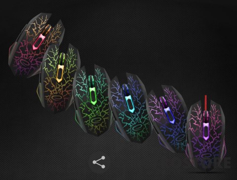 Esperanza MYSZKA PRZEWODOWA DLA GRACZY 6D OPTYCZNA USB MX211 LIGHTNING Esperanza MYSZKA PRZEWODOWA DLA GRACZY 6D OPTYCZNA USB MX211 LIGHTNING