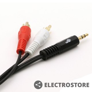 TB Kabel 3,5mm Mini Jack - 2x RCA M/M (chinch) 2,5m