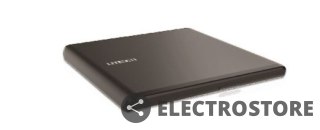 LiteOn Nagrywarka zewnętrzna ES1 Ultra-slim DVD USB czarna