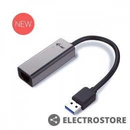 I-tec USB 3.0 adapter Metal Gigabit Ethernet, 1x USB 3.0 do RJ45 10/100/1000 Mbps