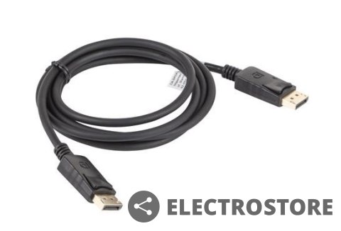 Lanberg Kabel DisplayPort M/M 4K 1.8M czarny Lanberg Kabel DisplayPort M/M 4K 1.8M czarny