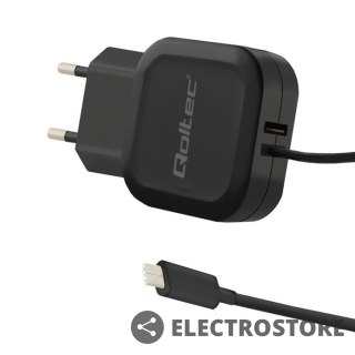 Qoltec Ładowarka sieciowa 17W | 5V | 3.4A | USB + USB typ C
