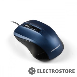 MODECOM M9.1 CZARNO-NIEBIESKA PRZEWODOWA MYSZ OPTYCZNA