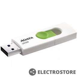 Adata Pendrive UV320 64GB USB3.2 biało-zielony