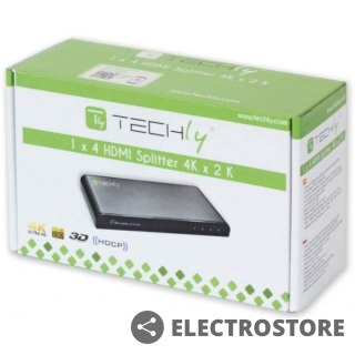 Techly Rozdzielacz-splitter HDMI 1/4 Ultra HD, 3D