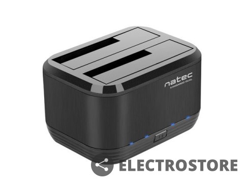 Natec Stacja dokująca HDDKangaroo Dual SATA 2.5''+3.5'' USB 3.0 + zasilacz