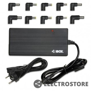 IBOX Uniwersalny zasilacz do notebooka IUZ90WA 90W Automiatic, slim