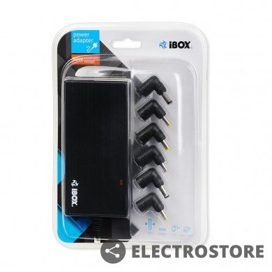 IBOX Uniwersalny zasilacz do notebooka IUZ90WA 90W Automiatic, slim IBOX Uniwersalny zasilacz do notebooka IUZ90WA 90W Automiatic, slim