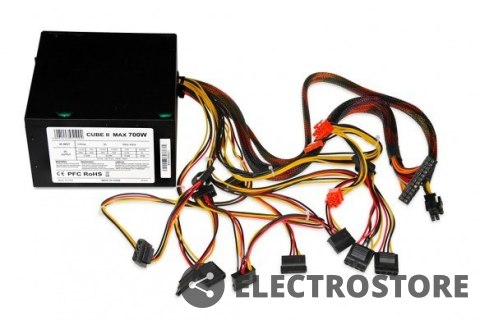 IBOX Zasilacz 700 W CUBE II APFC 12 CM FAN IBOX Zasilacz 700 W CUBE II APFC 12 CM FAN