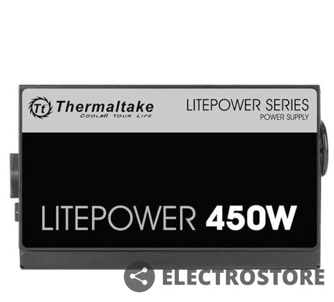 Thermaltake Litepower II Black 450W (Active PFC, 2xPEG, 120mm) Thermaltake Litepower II Black 450W (Active PFC, 2xPEG, 120mm)