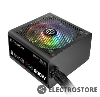 Thermaltake Smart 600W RGB (80+ 230V EU, 2xPEG, 120mm, Single Rail)