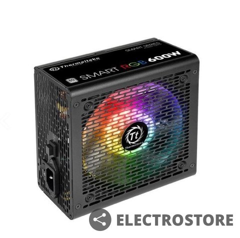 Thermaltake Smart 600W RGB (80+ 230V EU, 2xPEG, 120mm, Single Rail) Thermaltake Smart 600W RGB (80+ 230V EU, 2xPEG, 120mm, Single Rail)