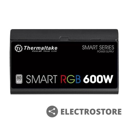Thermaltake Smart 600W RGB (80+ 230V EU, 2xPEG, 120mm, Single Rail) Thermaltake Smart 600W RGB (80+ 230V EU, 2xPEG, 120mm, Single Rail)