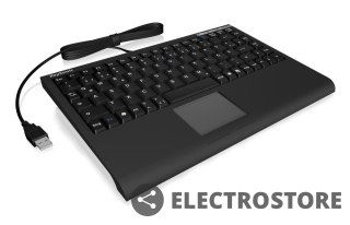 KEYSONIC Klawiatura ACK-540U+ (US) touchpad, US Layout