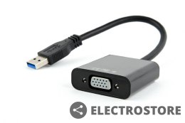 Gembird Adapter USB 3.0 -> VGA czarny