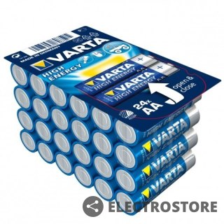 Varta Baterie alkaliczne VARTA R6 (AA) 24 sztuk HIGH ENERGY