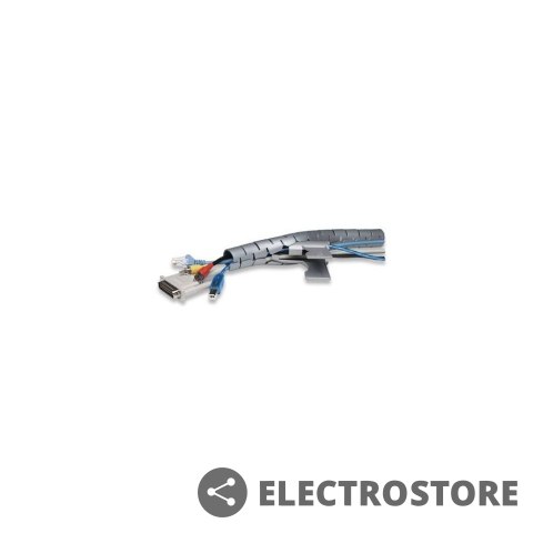 Techly Elastyczna osłona na kable 2,5m 25mm średnicy, czarna Techly Elastyczna osłona na kable 2,5m 25mm średnicy, czarna