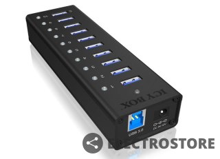 IcyBox IB-AC6110 Aktywny 10-portowy Hub