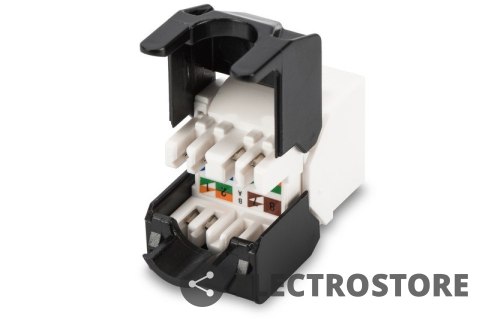 Digitus Moduł Keystone RJ45 (8P8C) kat. 5e UTP, LSA beznarzędziowy Digitus Moduł Keystone RJ45 (8P8C) kat. 5e UTP, LSA beznarzędziowy