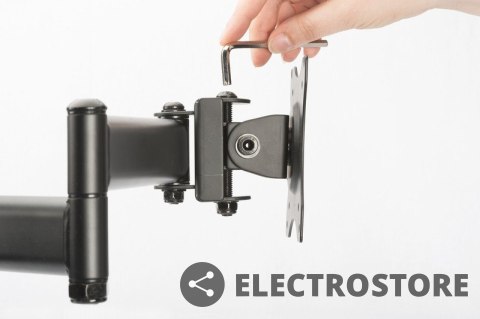 Digitus Stojak biurkowy podwójny z zaciskiem, 2xLCD, max. 27", max. obciążenie 8kg,uchylno-obrotowy 360° Digitus Stojak biurkowy podwójny z zaciskiem, 2xLCD, max. 27", max. obciążenie 8kg,uchylno-obrotowy 360°