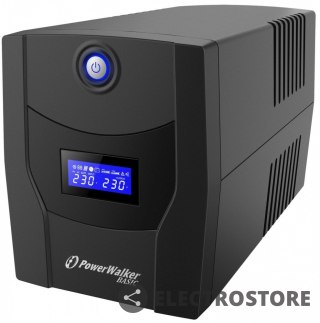 PowerWalker Zasilacz awaryjny UPS Line-Interactive 1500VA STL FR 4x PL 230V, USB, RJ11/45 In/Out
