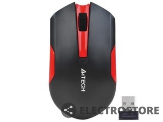 A4 Tech Mysz bezprzewodowa V-Track G3- 200N-1 czarno czerwona