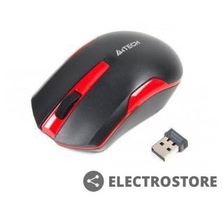 A4 Tech Mysz bezprzewodowa V-Track G3- 200N-1 czarno czerwona