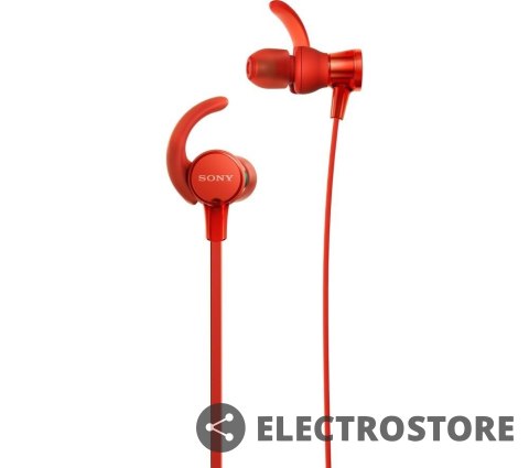 Sony Słuchawki douszne MDR-XB510ASR, czerwone