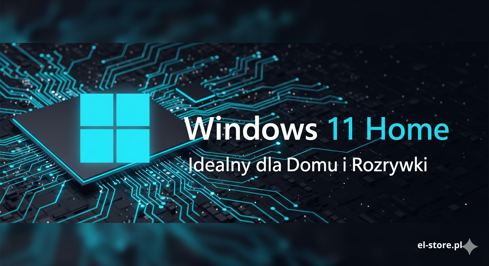 Microsoft Windows 11 Home – system do domu i multimediów | El-Store Warszawa